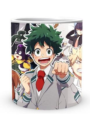 Кружка geekland моя геройская академия my hero academia все герои в форме mha 02.531