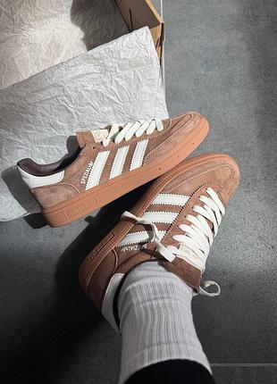 Adidas handball spezial cream brown