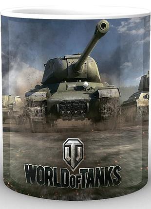 Кружка world of tanks мир танков лого wt.02.007