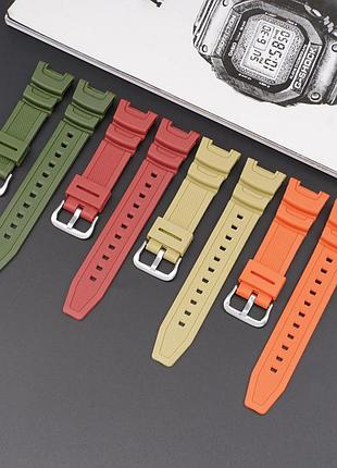 Ремешок для casio sgw-100 red si 6