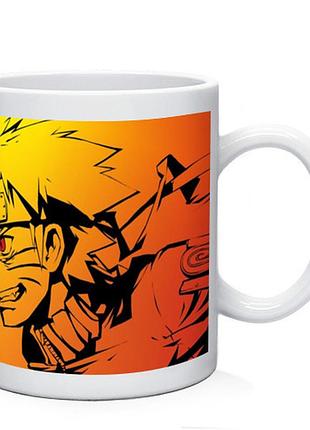 Кружка geek land белая наруто naruto рисунок na.02.069