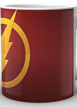 Кружка geekland біла флеш flash лого fs.02.004