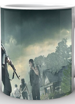 Кружка geekland белая ходячие мертвецы the walking dead рик wd.02.014