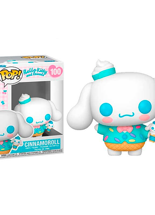 Фигурка funko pop хеллоу китти синаморол hello kitty cinnamoroll 10 см fp hk c 100
