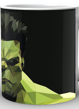 Кружка geek land халк hulk векторна графіка hu.02.032