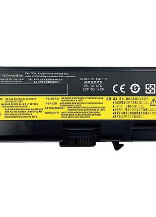 Батарея elements max для lenovo thinkpad e40 e50 sl410 t410 t510 w510 10.8v 5200mah (sl410-3s2p-5200) 2
