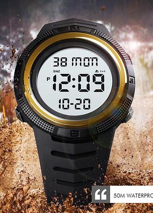 Skmei 1632gdwt gold-white 4