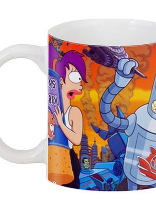 Кухоль geek land футурама futurama 02.06.300