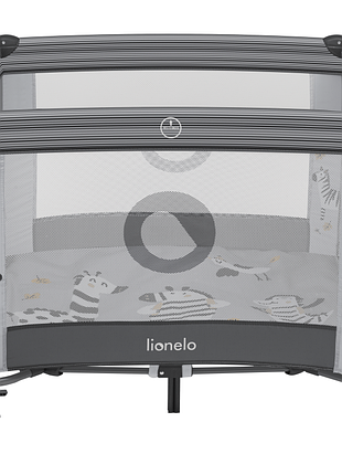 Манеж lionelo bonnie grey stone