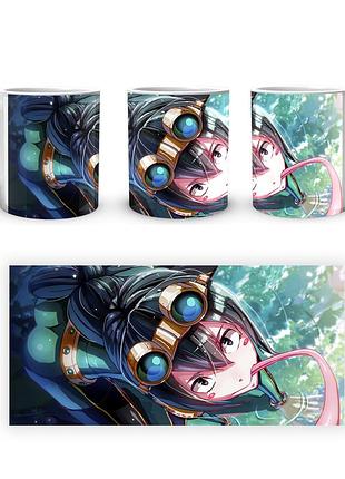 Кружка geekland моя геройская академия my hero academia асуи смотрит вверх mha 02.513