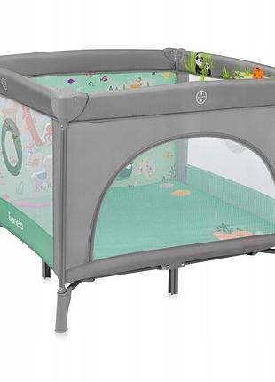 Манеж lionelo mille plus grey green