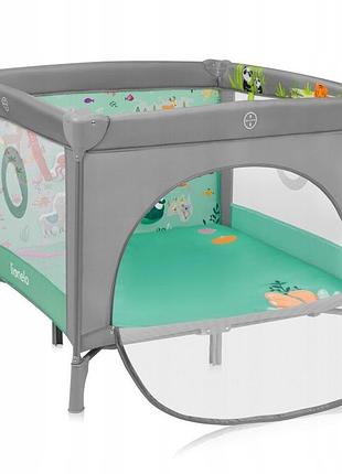 Манеж lionelo mille plus grey green 4