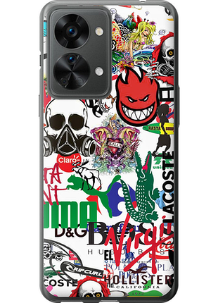 Чохол на oneplus nord 2t many different logos "4022u-2640-851"