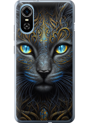 Чехол на zte blade a31 plus кошка "5548u-2637-851"