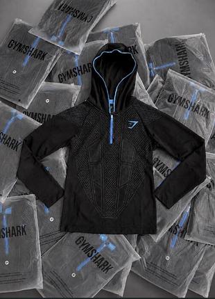 Gymshark onyx v1 hooded compression long sleeve