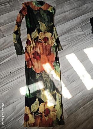 Сукня desigual р хс нова в рубчик довга 2