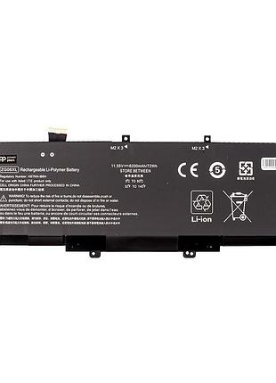 Акумулятор powerplant для ноутбуків hp zbook studio x360 g5 (zg06xl) 11.55v 6200mah
