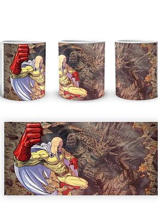 Кружка geekland ванпанчмен one punch man сайтама opm 02.19