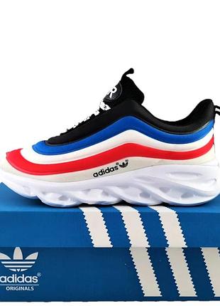 Кроссовки adidas air boost белые мужские адидас расцветка франция (размеры: 42,43) видео обзор