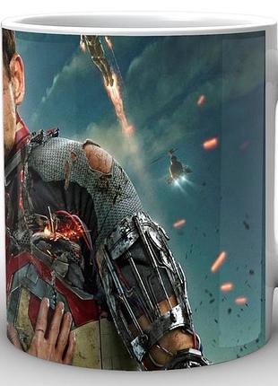 Кружка geekland белая iron man железный человек тони и пеппер im.02.066