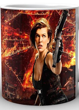 Кружка geekland белая resident evil обитель зла элис и альберт re.02.022