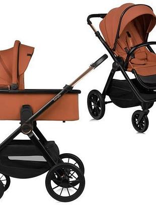 Універсальна коляска 2 в 1 lionelo layla 2in1 brown rust