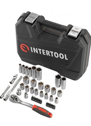 Набір інструментів 3/8" 39ед. intertool et-9039 3