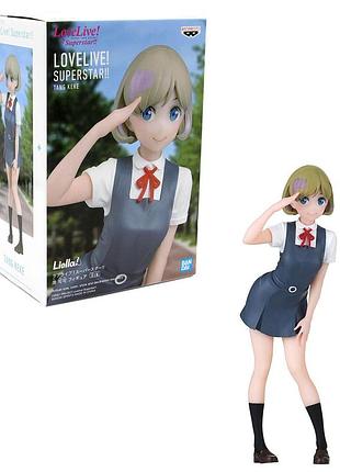 Фігурка banpresto люблю жити! супер зірка!! кеке тан love live! superstar!! tang keke 16 см b ll tk