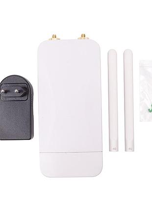 Зовнішній бездротовий маршрутизатор 4g lte, wi-fi 2.4ghz, ip65