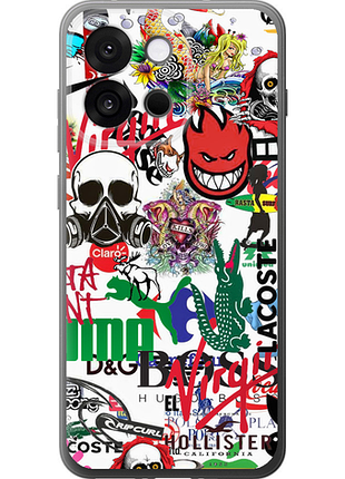 Чохол на oneplus 13t 5g / 13s 5g many different logos "4022u-4026-851"