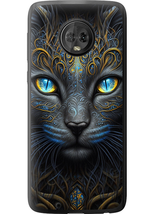 Чехол на motorola moto g6 кошка "5548u-982-851"