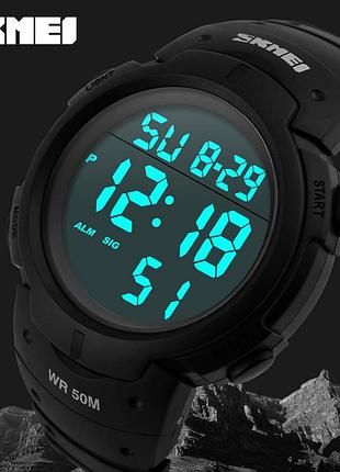 Skmei 1068 all black 2