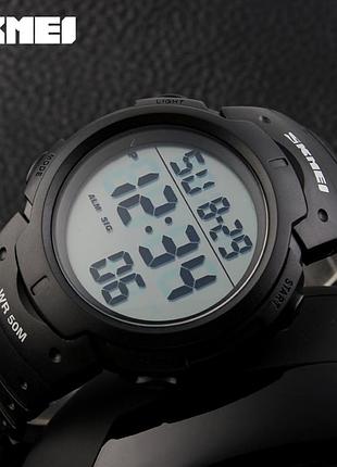 Skmei 1068 all black 3
