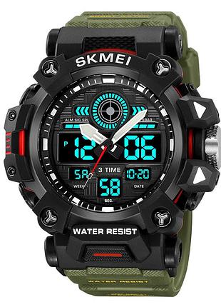 Skmei 2226ag army green 2