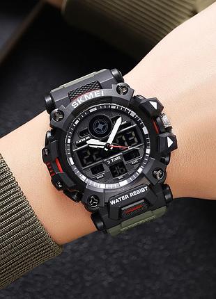 Skmei 2226ag army green 4