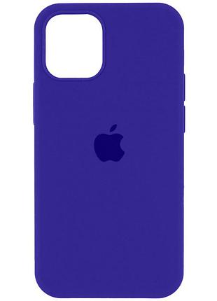 Чохол для смартфона silicone full case aa open cam for apple iphone 11 pro кругл 22,dark purple