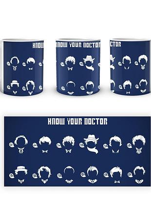 Кружка geekland doctor who доктор хто know your doctor dw.02.354