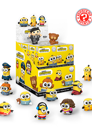 Фигурка funko pop mystery minis миньоны minions одна секретная фигурка 8 см fp mm dmtm
