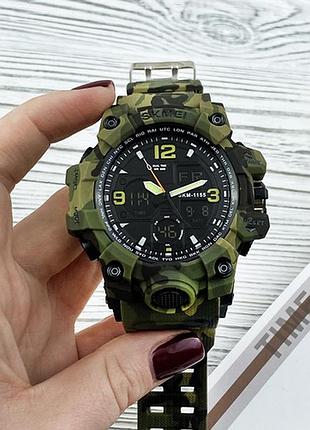 Skmei 1155b military green 2