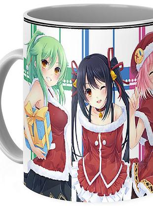 Кружка geekland аниме anime новогодняя girl anime а.02.01