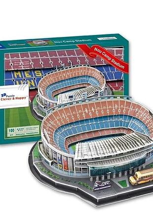 Стадион камп ноу. огромные 3d пазлы "camp nou" трехмерный конструктор-головоломка