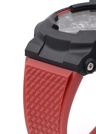 Ремешок для casio g-shock ga-100/110 red si 6