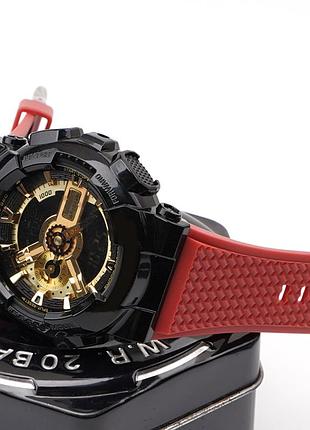 Ремешок для casio g-shock ga-100/110 red si 7
