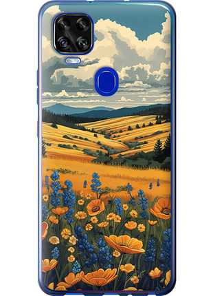 Чехол на zte blade v2020 украинское поле "6082u-2529-851"