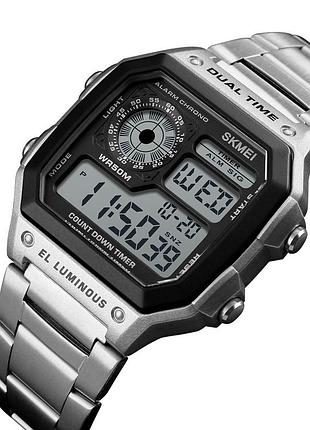 Skmei 1335si silver 2