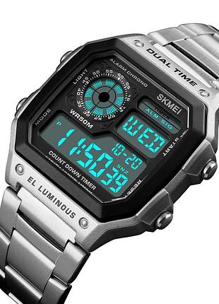 Skmei 1335si silver 3