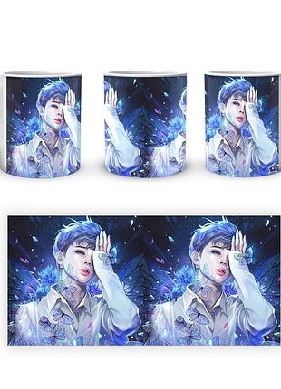 Кружка geekland bangtan boys пак чимин рисунок бабочки bts cp 04.463.609