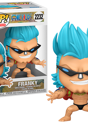 Фігурка funko pop one piece franky ван піс френки 10 см fp ор f 2232