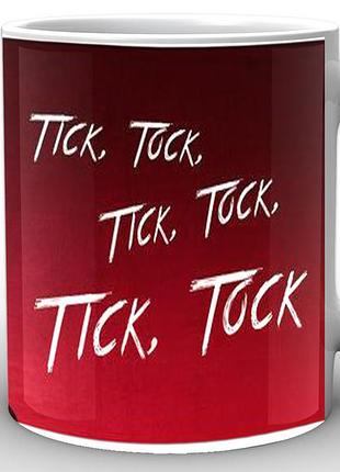 Кухоль geek land білий шерлок холмс sherlock moriarty tick tock sh.002.03