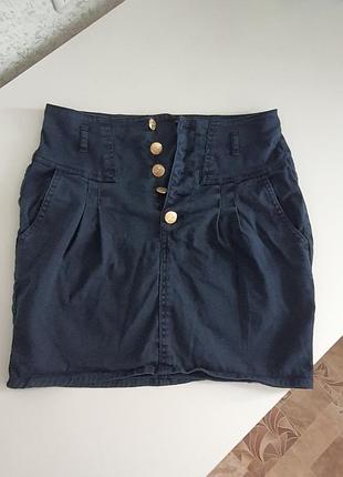 Юбка юбка джинсовая zara